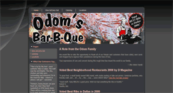 Desktop Screenshot of odomsbbq.com